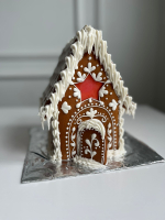 БОЛЬШОЙ ПРЯНИЧНЫЙ ДОМИК (21 см) - семейный мастер-класс-практика