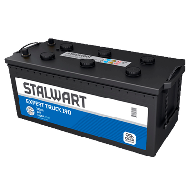 АКБ 6СТ-190 STALWART Expert TRUCK росс.конус/болт