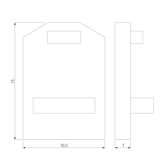 Заглушка Elektrostandard Mini Magnetic (2шт) 85174/00 a065634