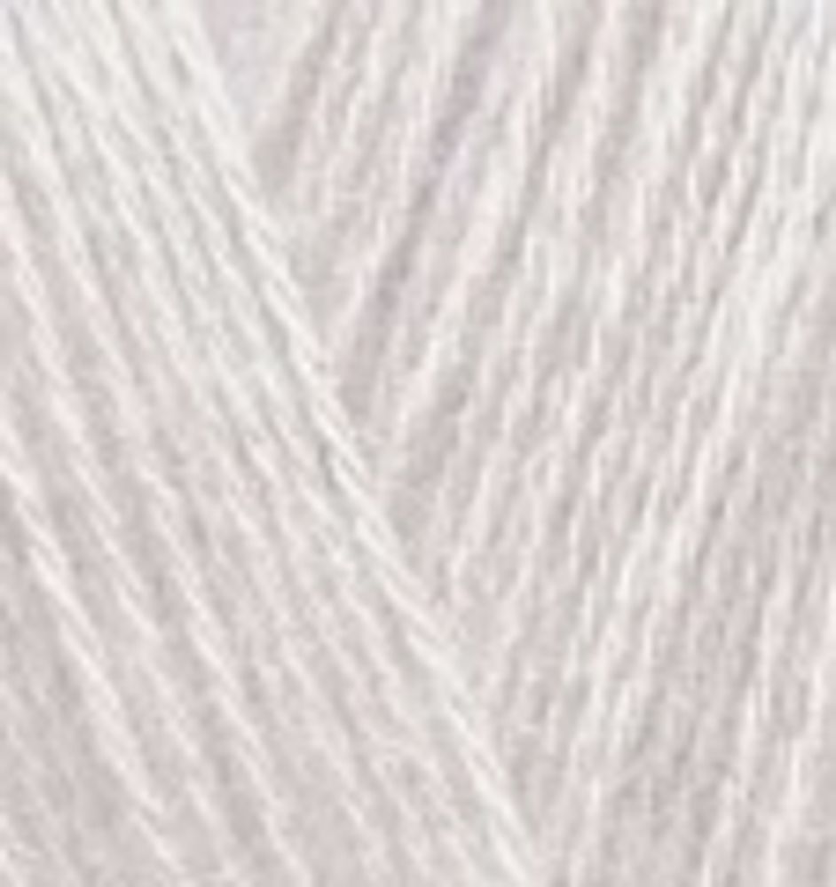Пряжа ALIZE &quot;Angora Gold&quot; 168 белая зима