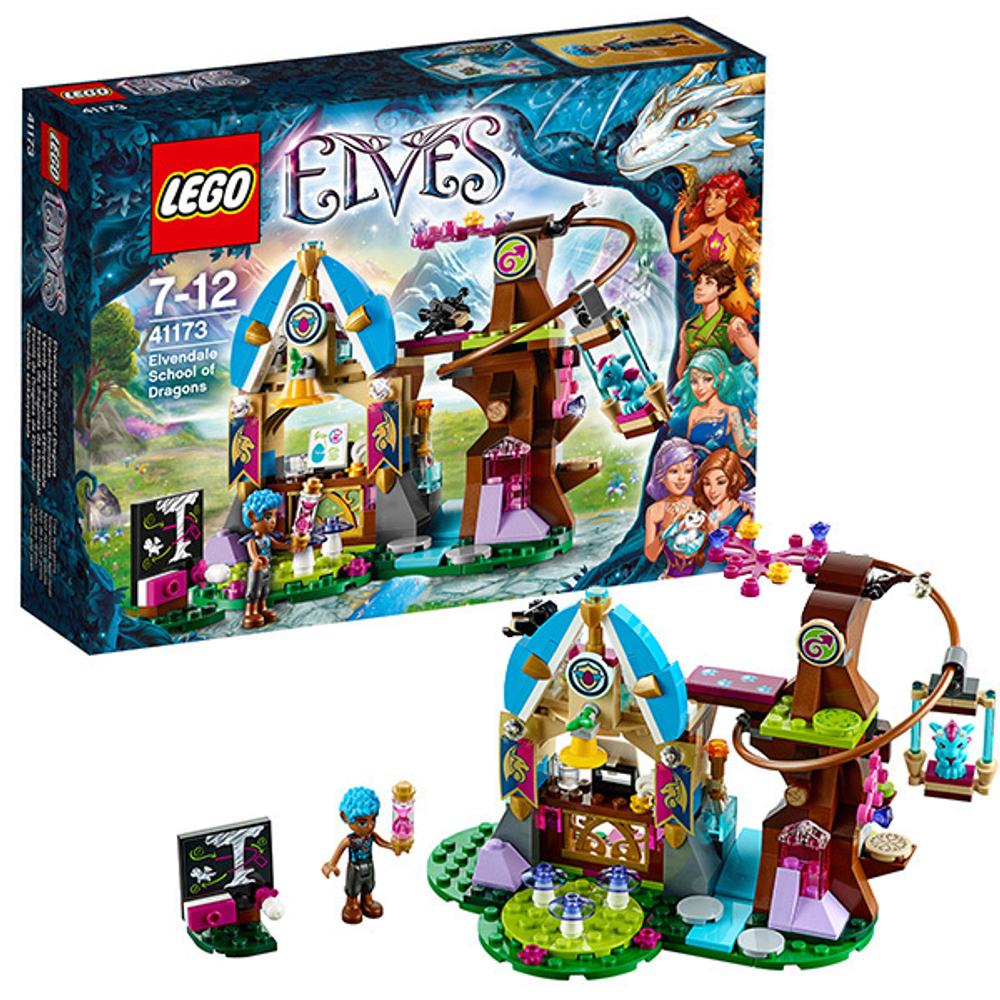 LEGO Elves: Школа драконов 41173 — Elvendale School of Dragons — Лего Эльфы