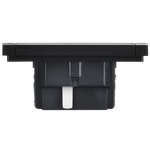 FORTE&PIANO Выключатель 1-клавишный самовозвратный 10А FP710M металл никель IEK