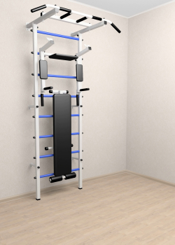 Шведская стенка Sv Pro 804 (Турник Pro/Брусья/стойка/Скамья)
