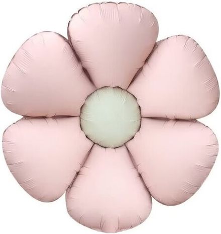 Фигура "Ромашка розовый сатин" 61 см НЕ ЛЕТАЕТ