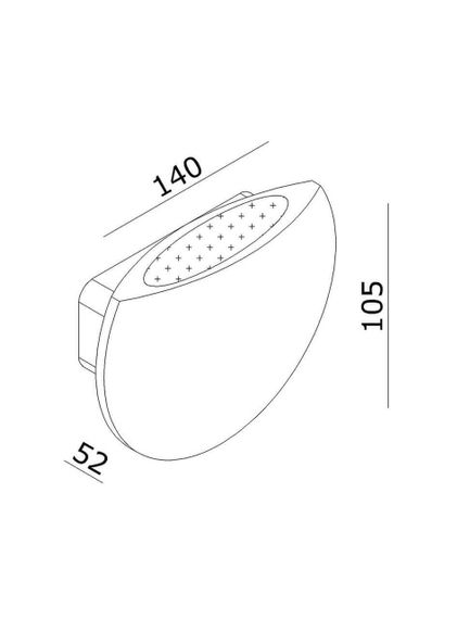 Настенный светодиодный светильник Lucide Sole 23242/06/31