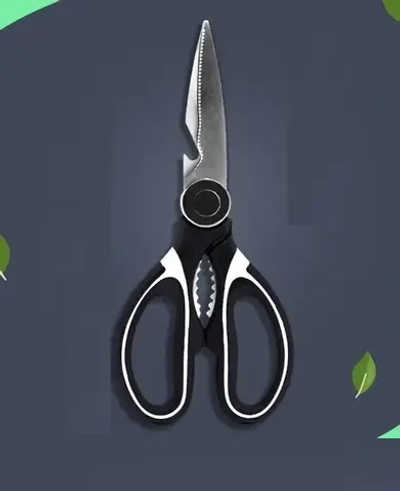 Ножницы универсальные бытовые «VOSTOK MARKET», цвет чёрный 20см (блистер Селфи)