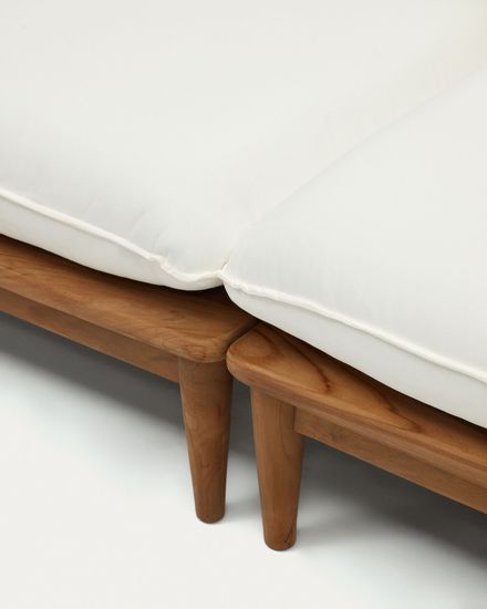 Portitxol набор из 2 модульных кресел из массива тикового дерева Испания 