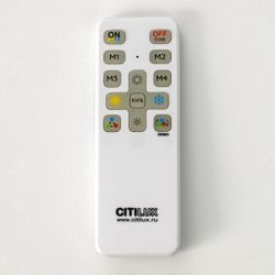 Citilux Trent CL203631 LED Люстра потолочная с пультом Чёрная