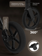 Коляска прогулочная Sweet Baby Elegante D Black