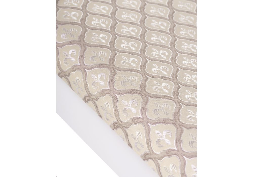 Деревянный стул Киприан белый / бежевый