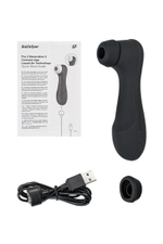 Черный вакуумный стимулятор клитора Satisfyer Pro 2 Generation 3 (Цвет: черный)