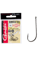 Крючки Gamakatsu SINGLE 31 HOOKS BLACK размер 04 (упк.6шт.)