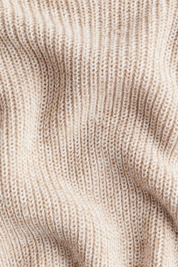 H&M Вязаный свитер, светло-бежевый
