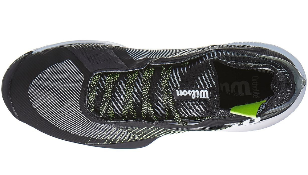 Теннисные кроссовки Wilson Kaos Rapide SFT - white/black/safety yellow