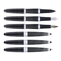 Перьевая ручка Diplomat Aero Stripes с пером F (D40318023) 6