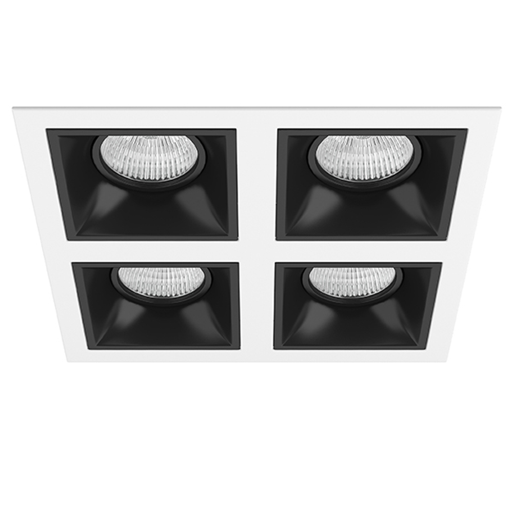 D54607070707 Светильник DOMINO QUADRO МR16 (214546+214507+214507+214507+214507)