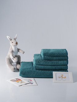 Набор полотенец 3шт Claire Batiste Atelier Ile бирюзовый темный