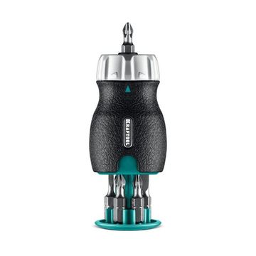 KRAFTOOL EXTREM Kompakt набор: реверсивная отвертка с битами 6 шт (25877)