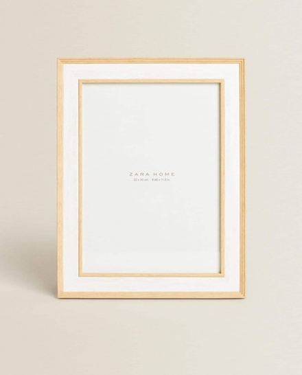 ZARA HOME ДЕРЕВЯННАЯ РАМКА ДЛЯ ФОТОГРАФИИ