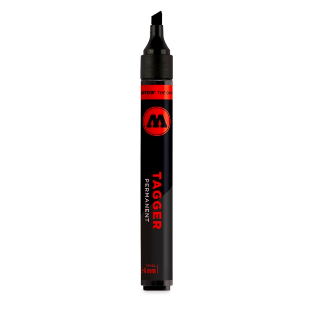 Маркер Molotow TAGGER 2-6mm черный