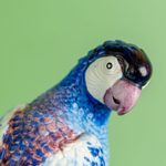 Фарфоровая мануфактура Capodimonte. «Пара попугаев на ветке»