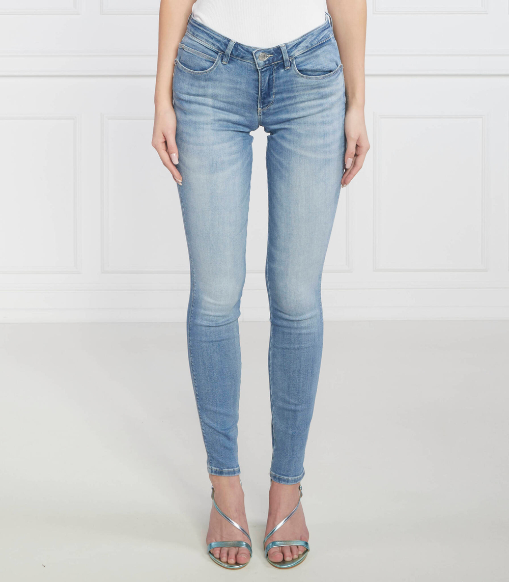 джинсы curve x GUESS - голубой(W2YAJ2 D4Q01)