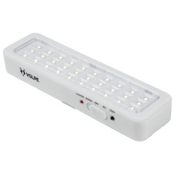 ULR-Q401 2W-DW WHITE S01 Светильник светодиодный аварийного освещения ВЫХОД. Дневной свет 6500K. Встроенный аккумулятор AC-DС. Корпус белый. ТМ Volpe.