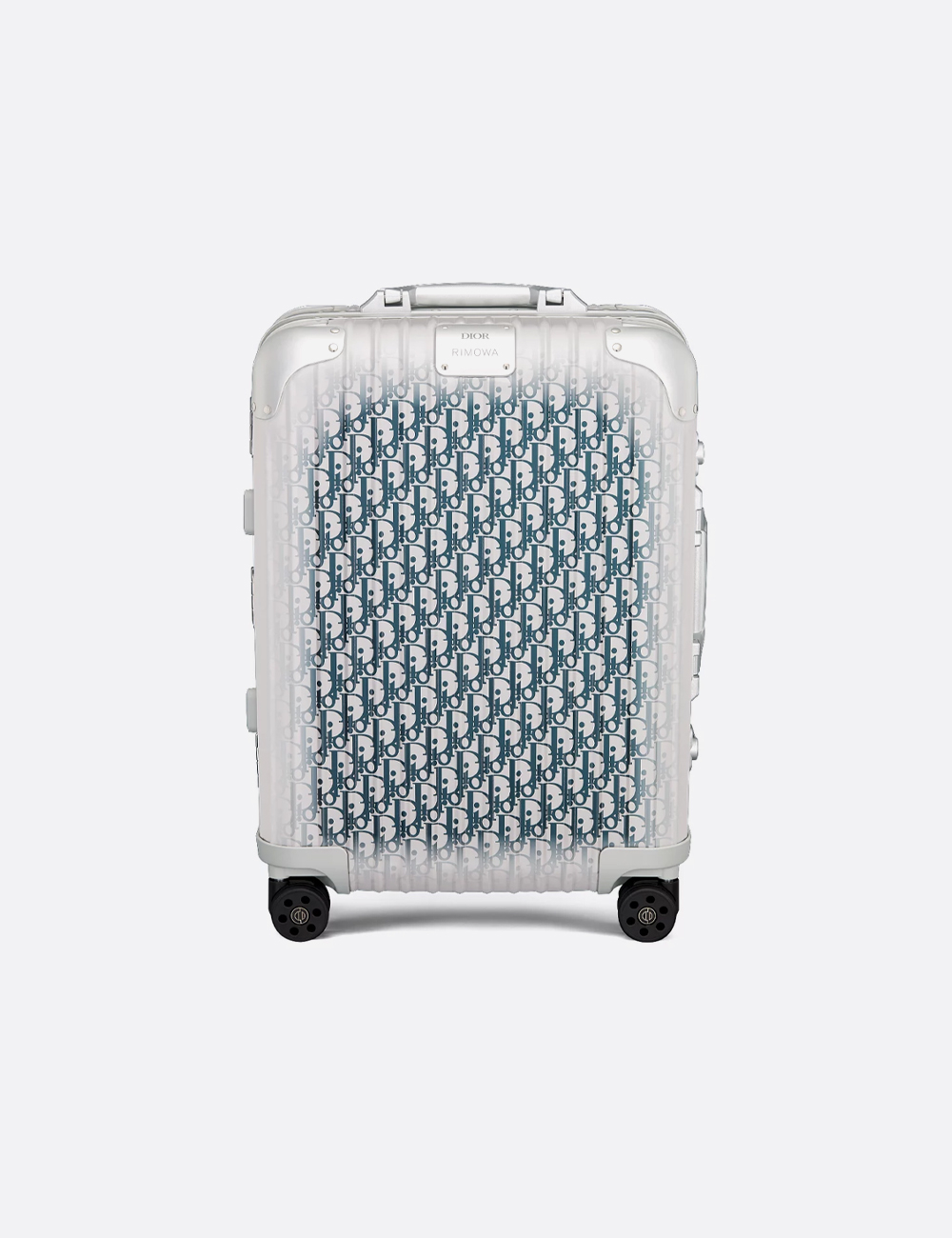 Чемодан Dior x Rimowa Original Cabin "Silver"