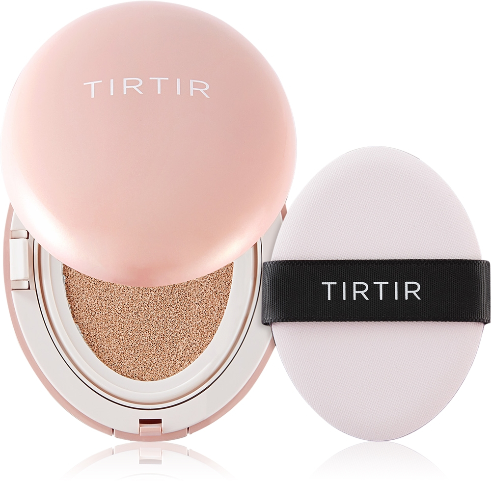 TIRTIR Mask Fit Aura Cushion Mini - Матирующий макияж в губке оттенок 21C Cool Ivory, 4 g