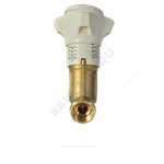 Клапан балансировочный ручной латунь R206B-1 Ду 20 G3/4" A Ру25 ВР Kvs=4.4м3/ч без ниппелей Giacomini R206BY114