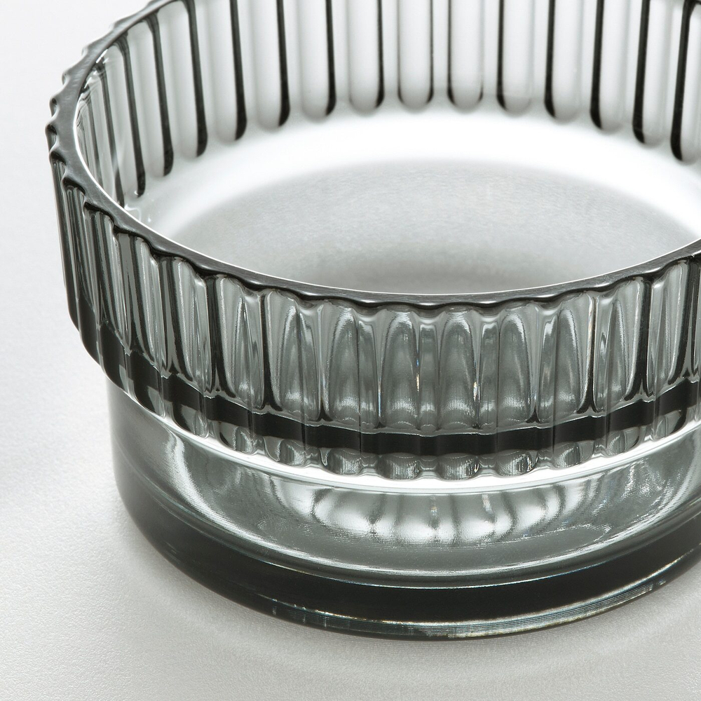 Набор подсвечников IKEA GRADVIS (ГРАДВИС), Серый, 4,5 см, 3 шт