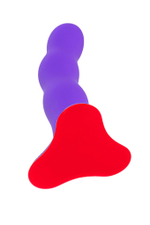 Фиолетовый фаллоимитатор Stubs Bouncer - 18,5 см.