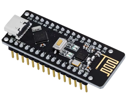 RF-Nano, отладочная плата с радиомодулем, ATmega328P, Nrf24L01+ 2.4ГГц