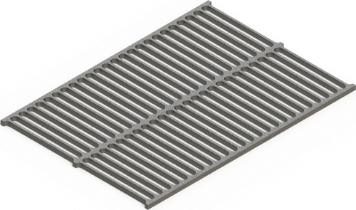 Решетка-гриль литая чугунная 560х360