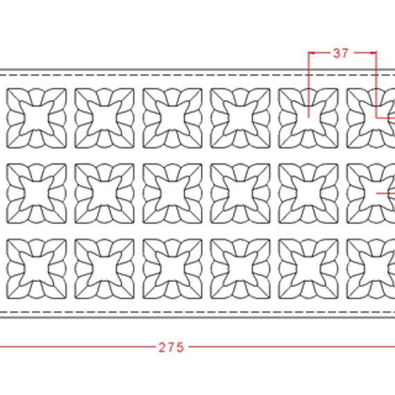 128 | Форма для шоколадных изделий (275*135 мм)