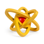 Головоломка дерев. 6см