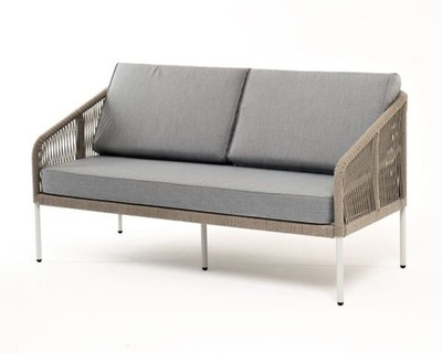 Диван прямой Канны Арт.: KAN-S-2-001 RAL7035 SH mel-grey(H-gray)