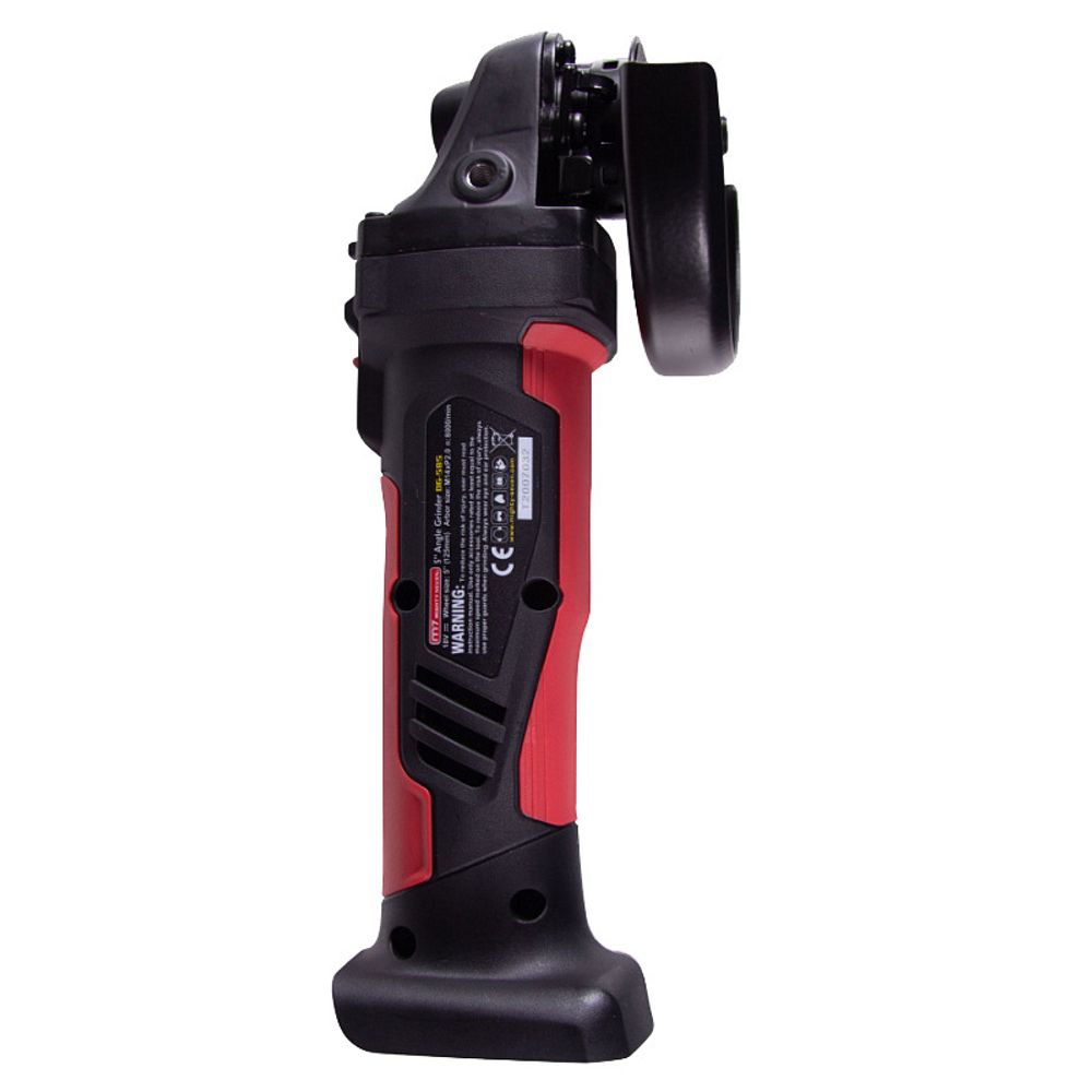 MIGHTY SEVEN (DG-585) Аккумуляторная угловая шлифовальная машина (УШМ), 125мм, 18 В