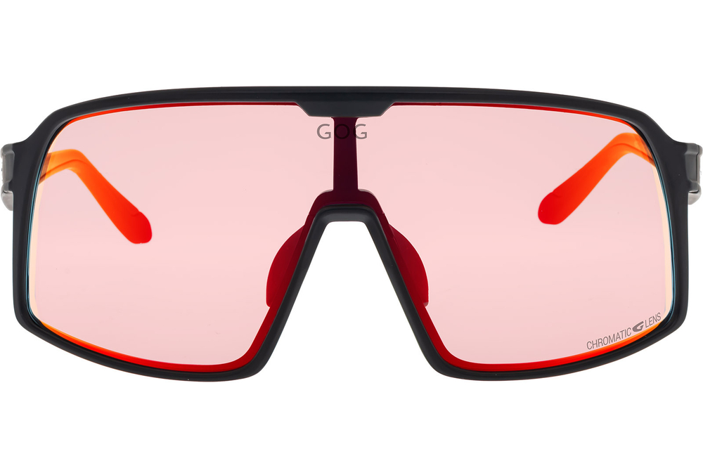 Спортивные очки GOG Hyperion / Matt Black / Photochromic Red Lens