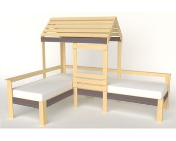 Кровать-домик АВАРА-4 правая