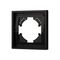 Рамка пластиковая FRM-TENDO-PL-1-BK Arlight 053836