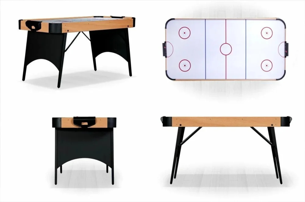 Weekend Аэрохоккей «Rider» 5 ф (152 х 76 х 80,5 см, черно-голубой, складной)