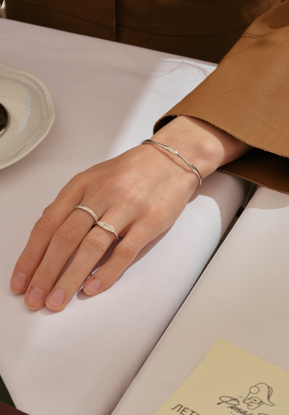 Кольцо печатка Eye