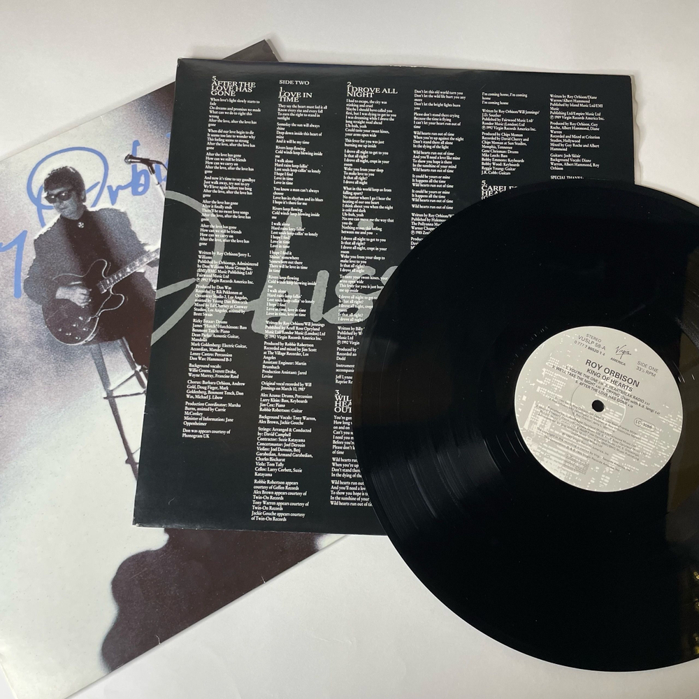 Винтажная виниловая пластинка Roy Orbison King Of Hearts (UK 1992)