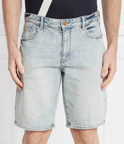 Джинсовые шорты Armani Exchange - голубой(3DZJ65 Z1XLZ)