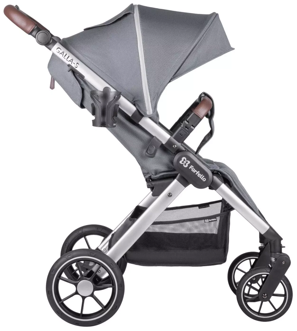 Коляска детская прогулочная Galla-S серый ромб Артикул: GS-8