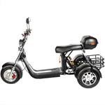 Электроскутер трехколесный CITYCOCO GT X11 TRIKE Черный матовый