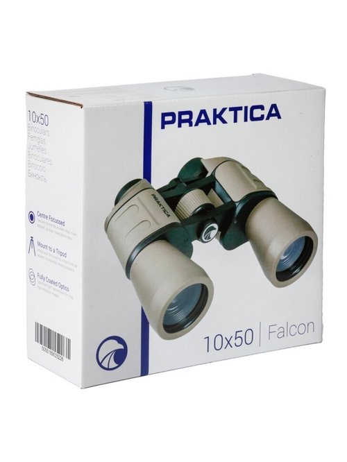 Бинокль Praktica Falcon 10x50, песочный (PRA185)