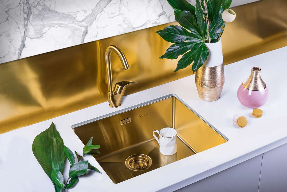 Мойка Omoikiri Taki 49-U/IF-GM нерж. сталь | Вороненая сталь