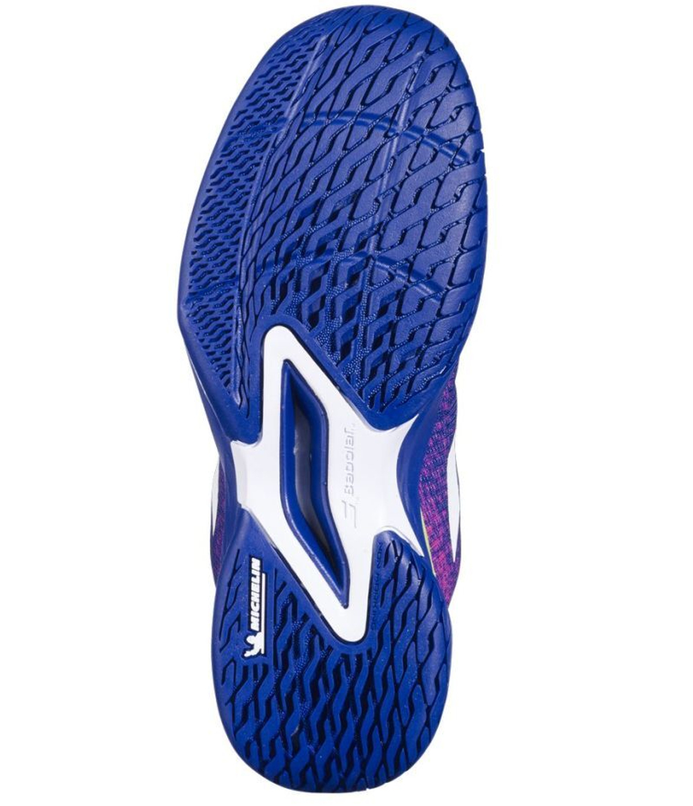 Детские теннисные кроссовки Babolat Jet Mach 3 Junior All Court - dark blue